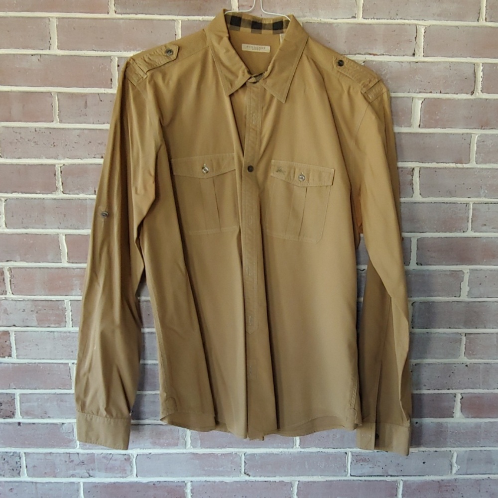 Burberry men's button-down shirt